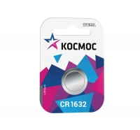 Элемент питания Космос CR1632 1хBL (блист.1шт) KOCR16321BL картинка 